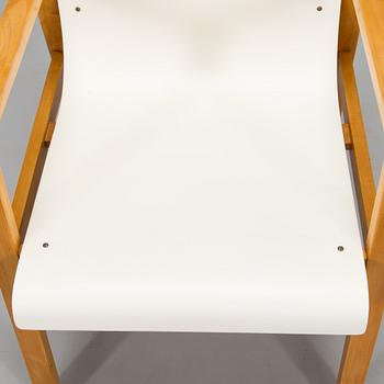 Alvar Aalto, a late 20th century '403' armchair for Artek.