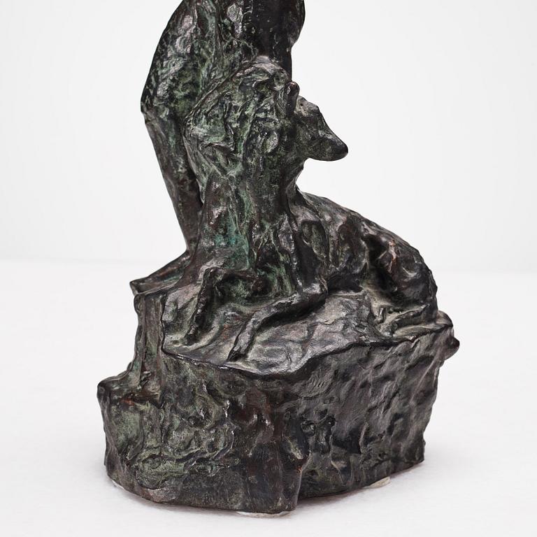 CARL FRISENDAHL, bronze sculpture, signed C. Frisendahl.