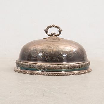 Cloche/Steak dome England early 20th century silver plate.