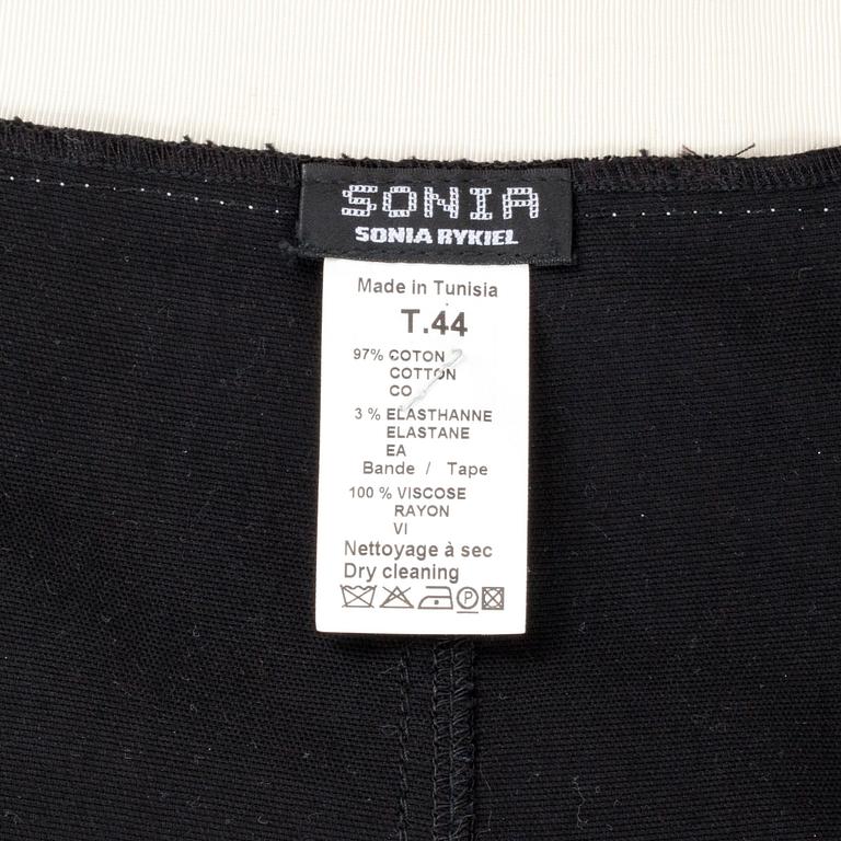 SONIA RYKIEL, kjol. Fransk storlek 44.