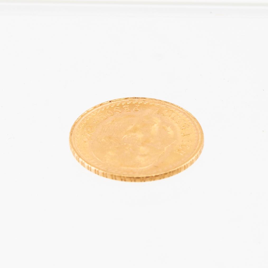 Guldmynt 2,5 pesos 1945 Mexiko.