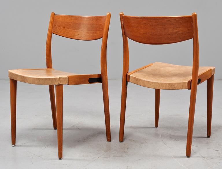 STOLAR, 6 st, Skaraborgs möbelindustri, Tibro, 1900-talets andra hälft.