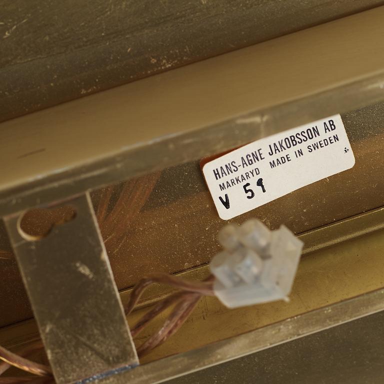 HANS-AGNE JAKOBSSON, vägglampetter, ett par, Markaryd, 1900-talets andra hälft.