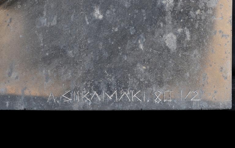 Arvo Siikamäki, POLITISK FLYKTNING.