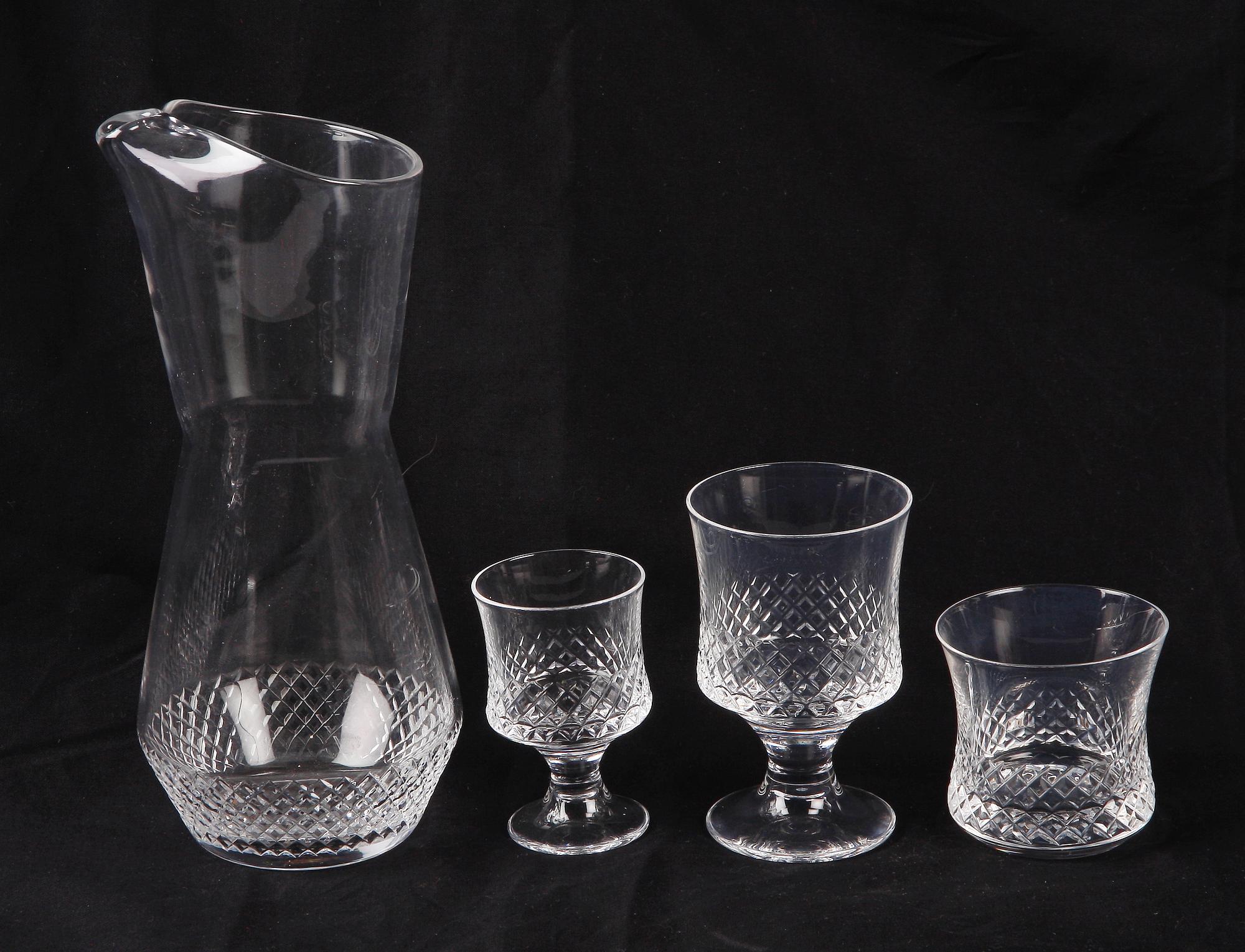 GLASSERVISDELAR, 69 st, 1900-tal.
