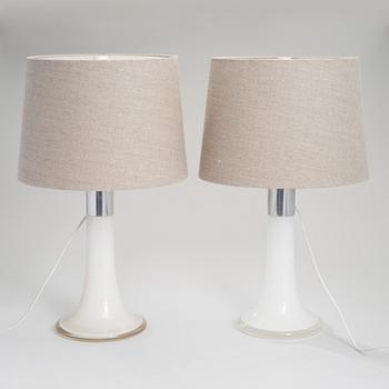 LISA JOHANSSON-PAPE, A PAIR OF TABLE LAMPS. Iittala, 1950s.