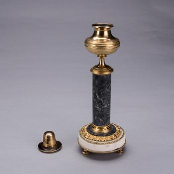 LJUSSTAKE, gustaviansk, 1700-tal.