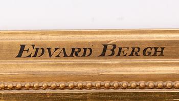 Edvard Bergh, Sommarlandskap med kor.