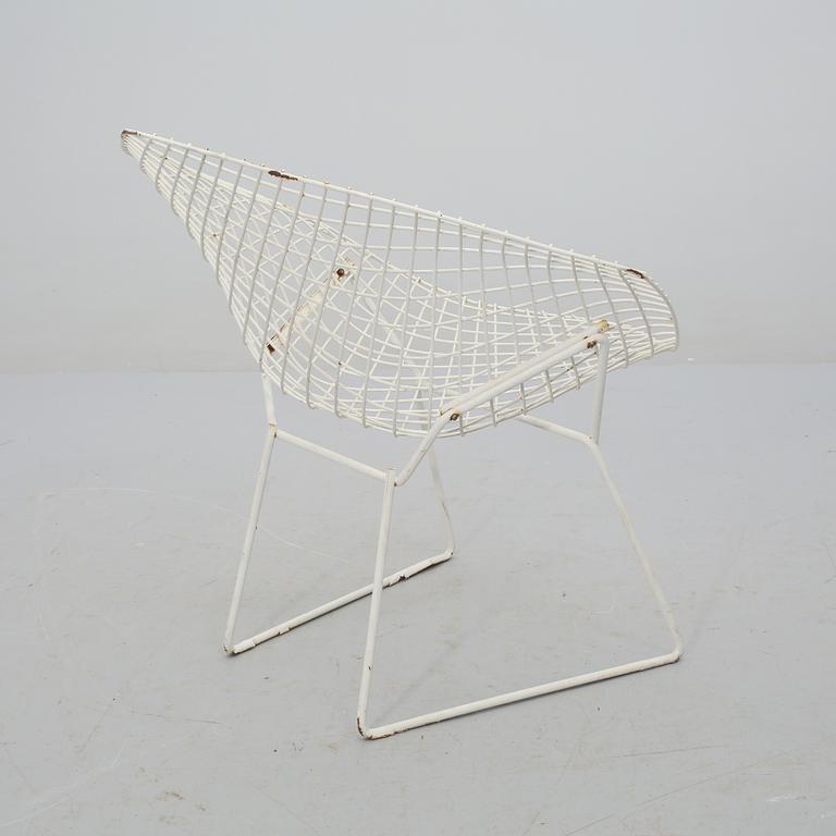 STOL, "Diamond chair", Harry Bertoia, 1900-talets andra hälft.