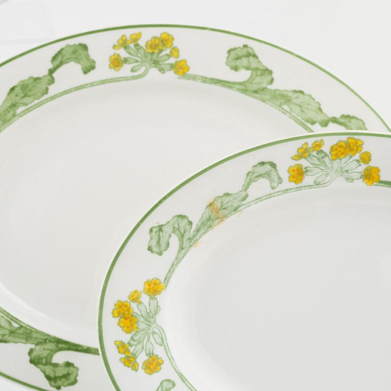 Gunnar Wennerberg, a 75-piece 'Gullviva' porcelain dinner service, Gustavsberg, Sweden.
