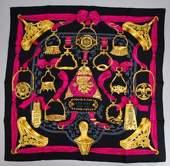 Hermès, scarves, 2 st.