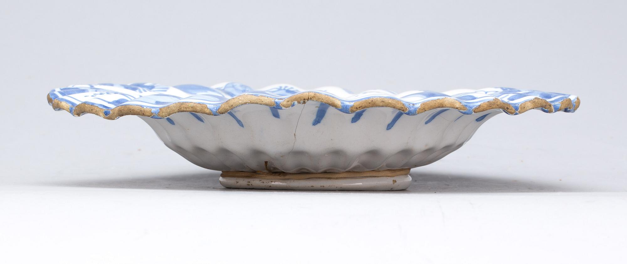 FAT, fajans, Holland, 1600/1700-tal.