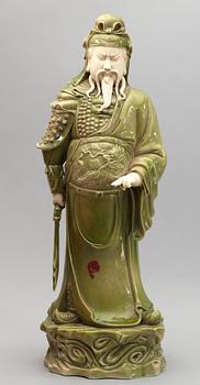 FIGURIN, porslin. Kina 1900-tal.