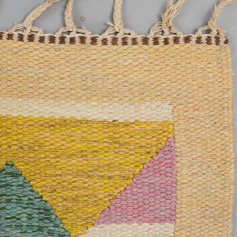 AGDA ÖSTERBERG, MATTA, rölakan och gobelängteknik, ca 201 x 128 cm, broderad signatur: AGDA ÖSTERBERG.
