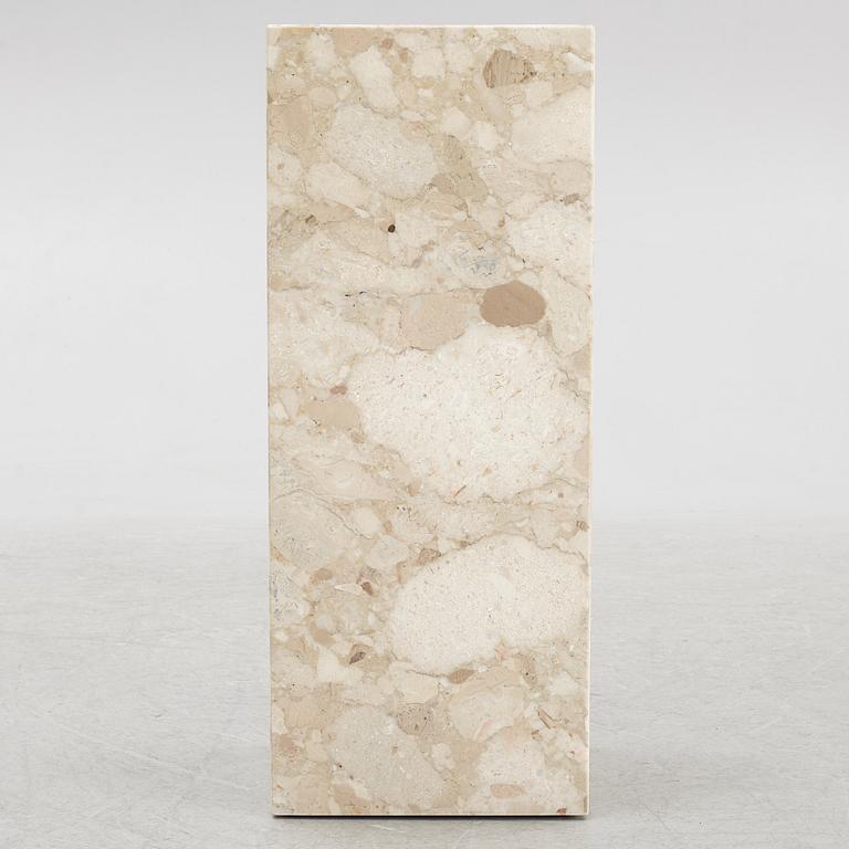 A 'Plinth' pedestal, Audo Copenhagen, Denmark, 2023.