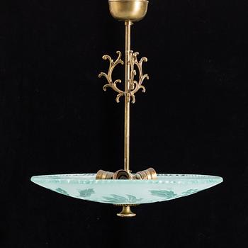 A 1940's ceiling lamp.