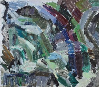 NALLE WERNER, 2 st, olja på duk, signerade.