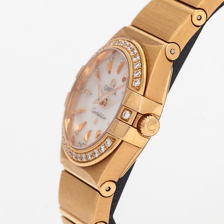 Omega, Constellation, armbandsur, 22,5 mm.