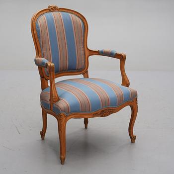KARMSTOL, Louis XV-stil, 1900-tal.