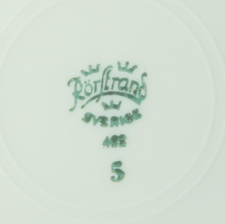 MAT- och KAFFESERVIS, 64 delar, benporslin, Rörstrand och Lidköping.