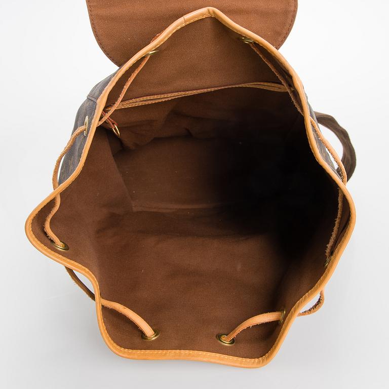 LOUIS VUITTON Monogram Canvas Montsouris GM Backpack.