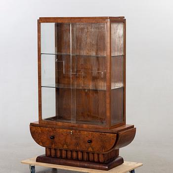 Vitrinskåp, art deco 1930-tal.