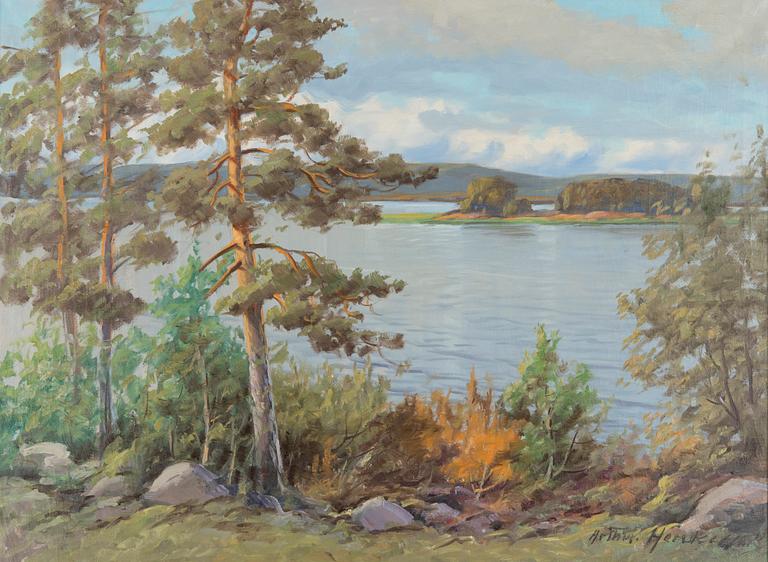 Arthur Heickell, Maisema.
