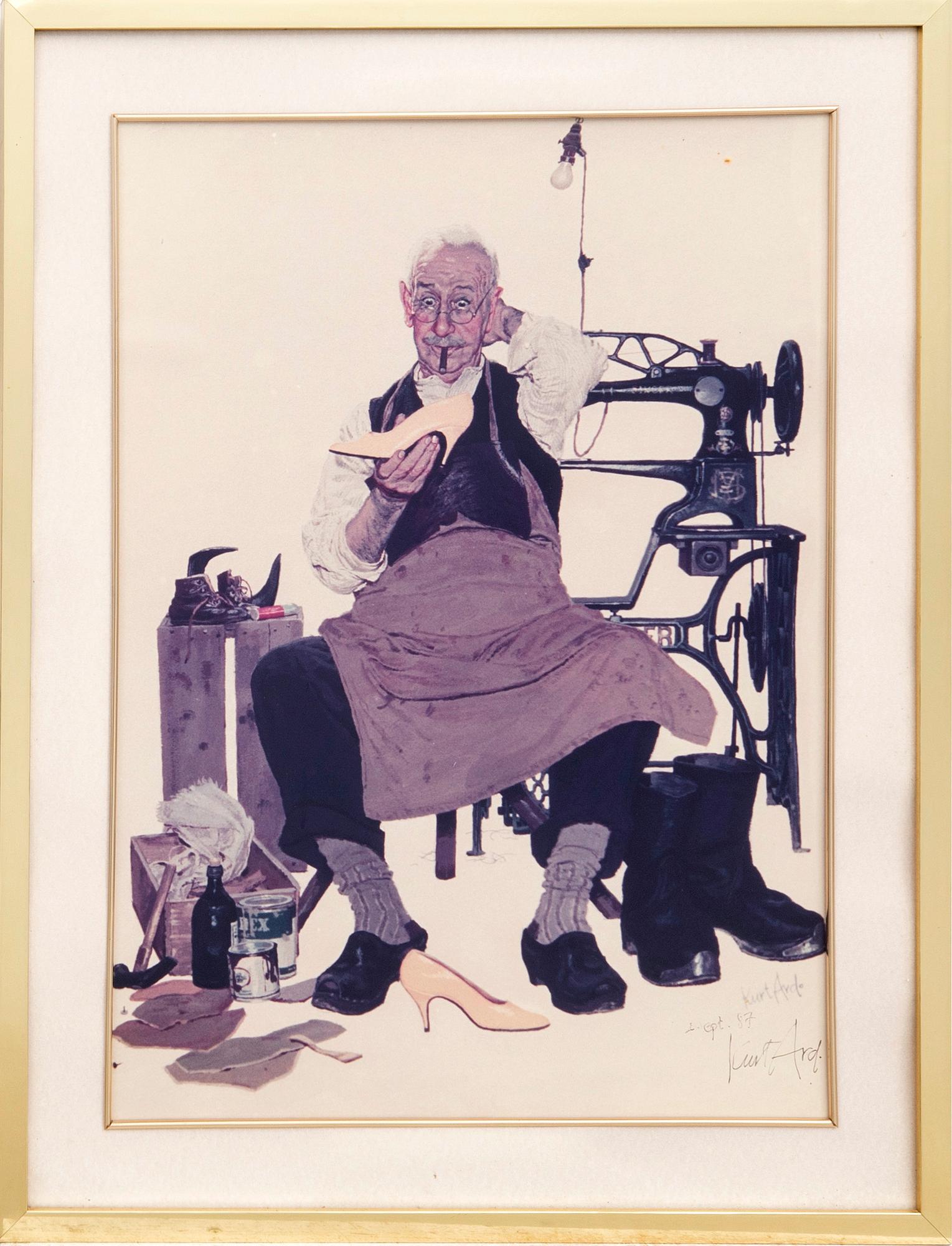 Kurt Ard,  a signed poster.
