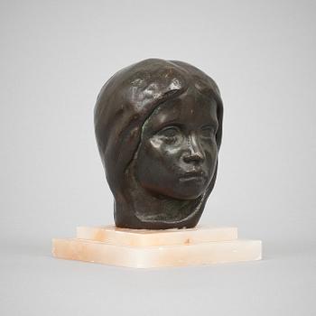 JOHANNES COLLIN, efter, skulptur, brons.