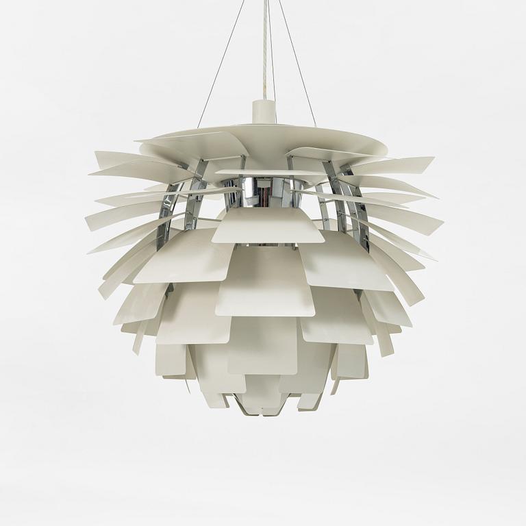 Poul Henningsen, taklampa "PH-Kotte / PH Artichoke", Louis Poulsen, Danmark.