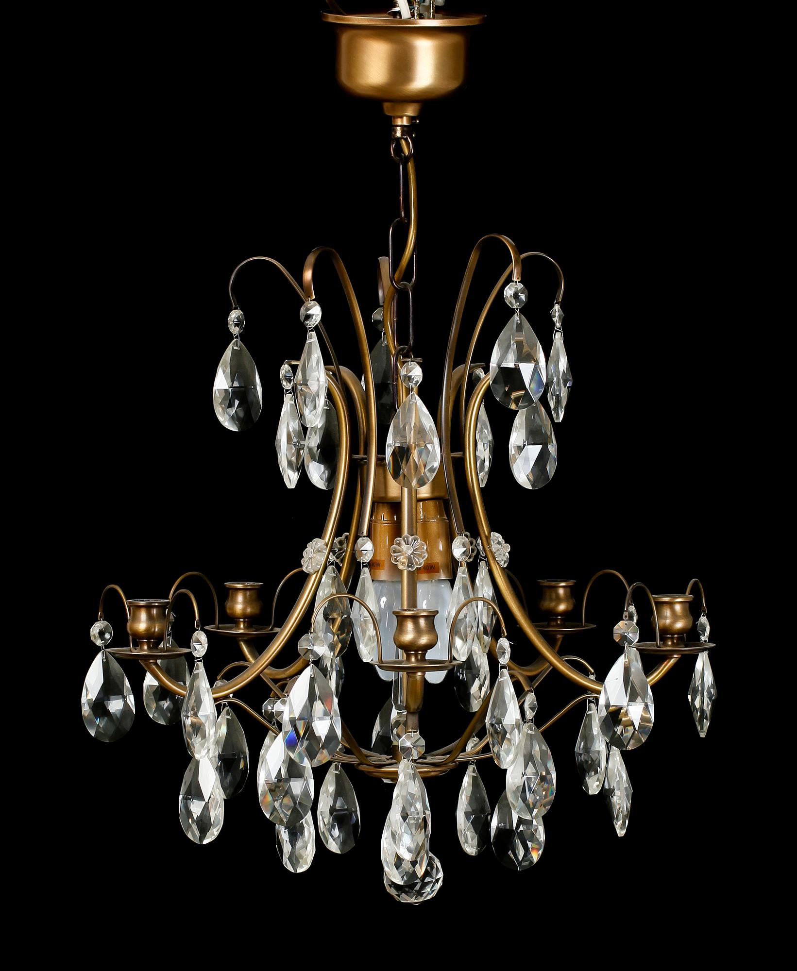 LJUSKRONA, barockstil, 1900-talets mitt.