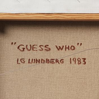 LG Lundberg, olja på duk signerad och daterad 1983 a tergo.