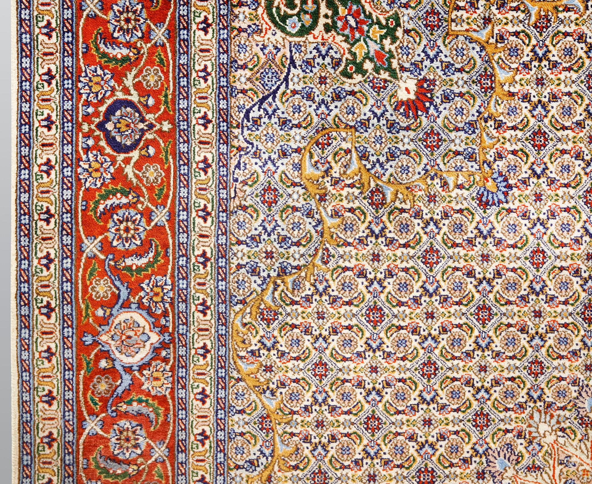 Matta, Moud part silk, ca 297 x 203 cm.