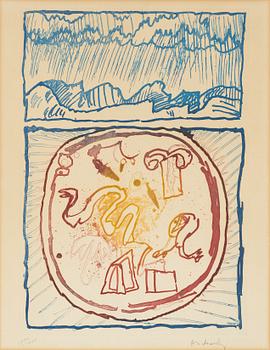 Pierre Alechinsky, "Underground".