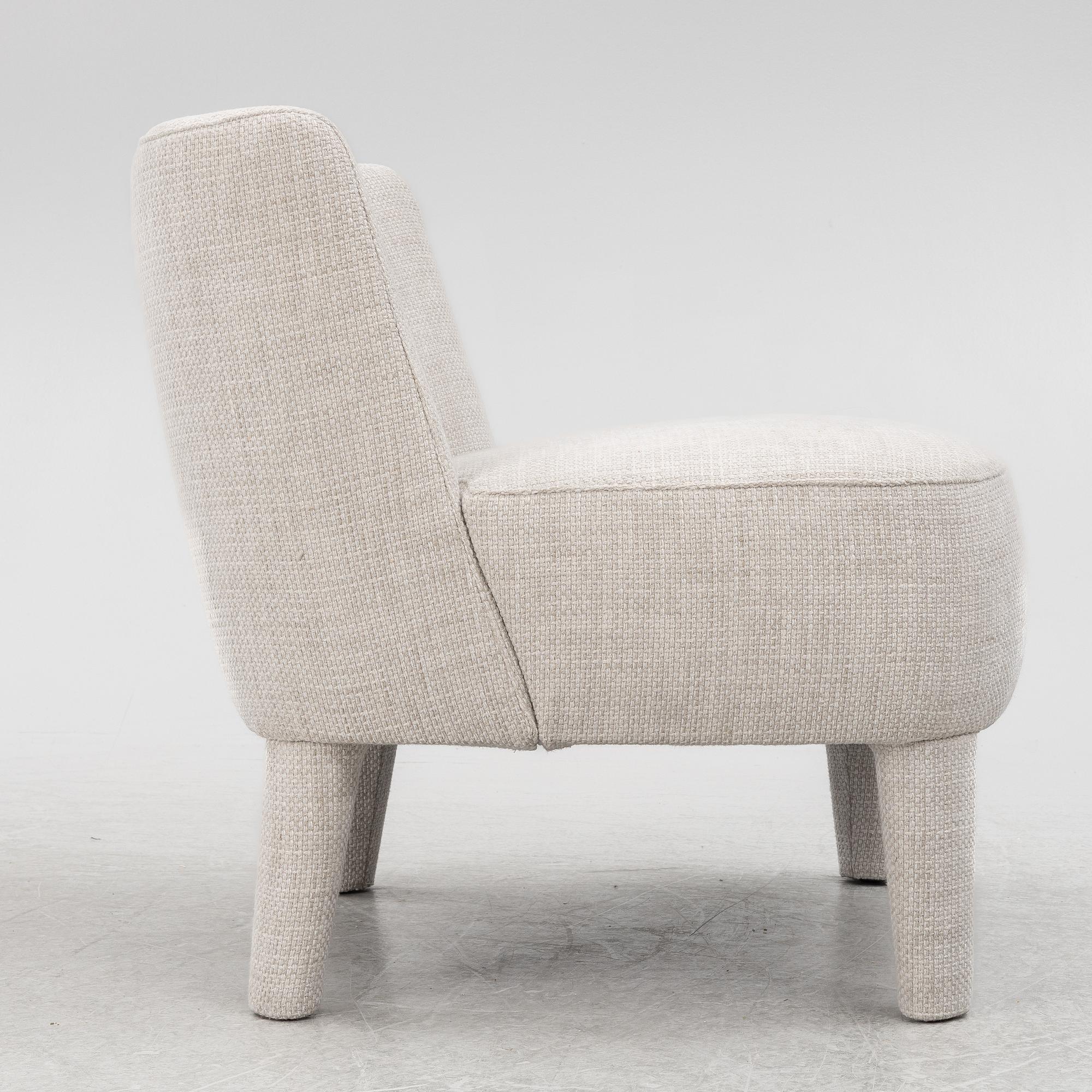 Andrea Parisio, an 'Isabelle' easy chair, Meridiani, Italy.