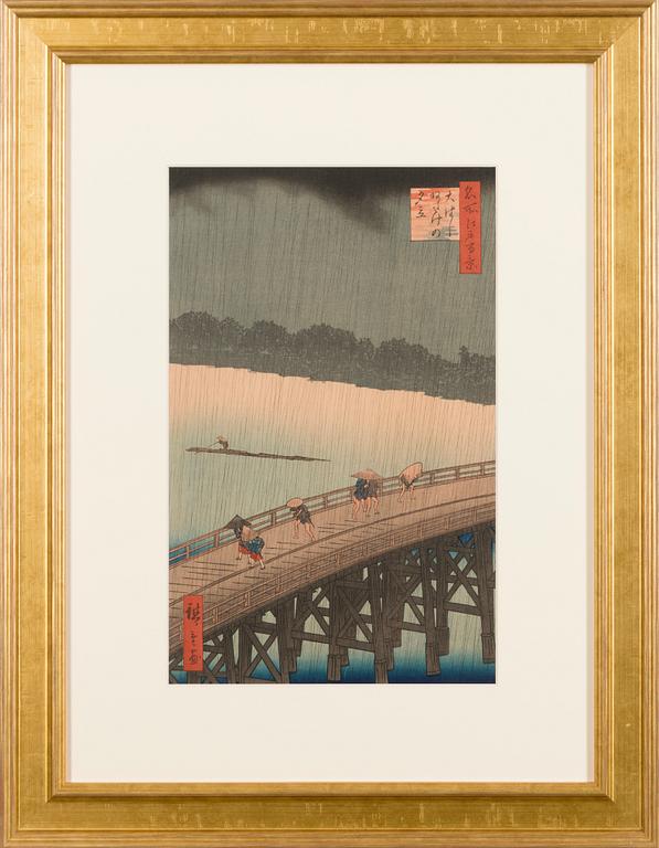 ANDO HIROSHIGE, efter, 1900-talets senare hälft.