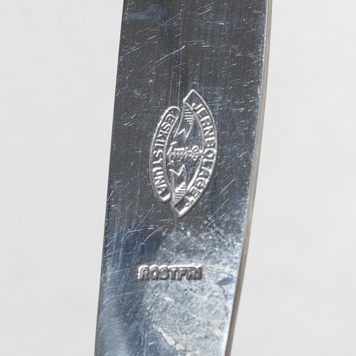 C.G. Hallberg, A Swedish silver cutlery set, model "Louis XVI", Stockholm 1911-1917 (178 pieces).