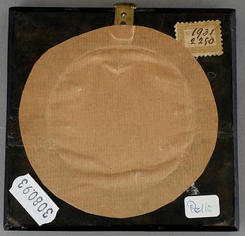 MINIATYRMÅLNINGAR, 2 st, okänd konstnär, gouache på papper, 1800-talets första hälft.