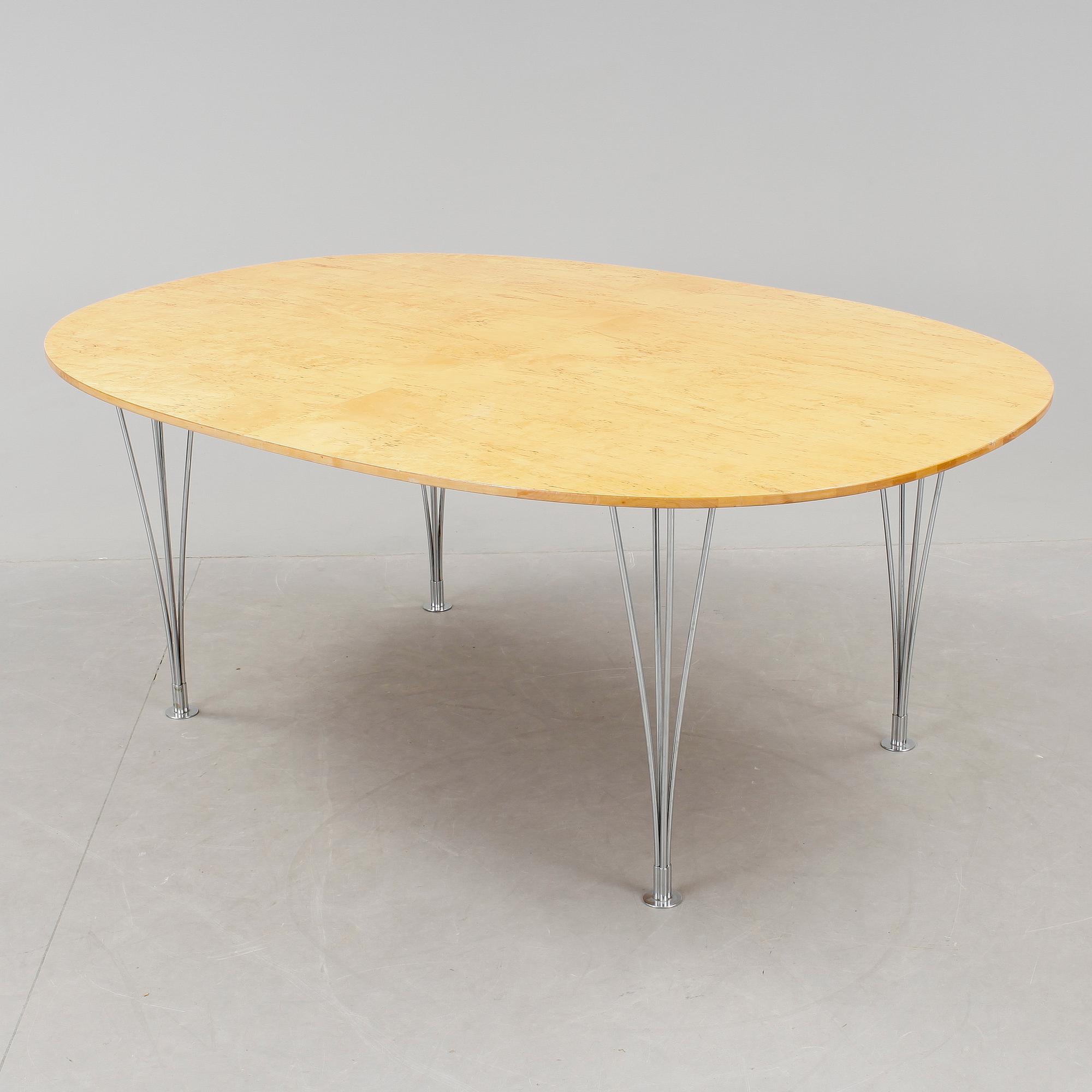 MATBORD, "Superellips", design Bruno Mathsson, Piet Hein. Bruno Mathsson International Värnamo.