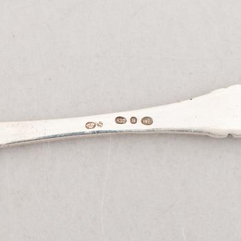 Two Silver Serving Spoons, including Georg Jensen.