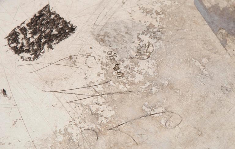 PIKARI, hopeaa, Olof Robert Lundgren (1821-1882), Turku 1800-luvun alkupuoli. Paino 95 g.