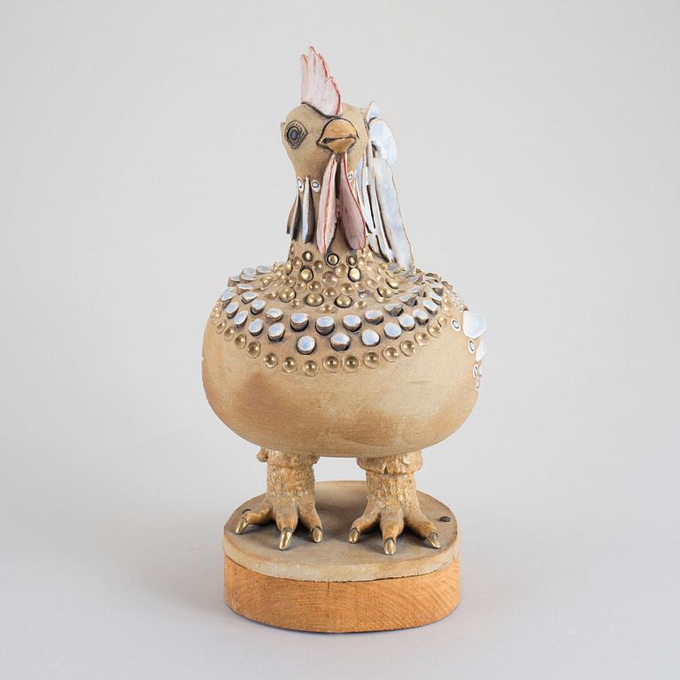 NINNIE FORSGREN, skulptur, keramik, signerad, daterad -81.