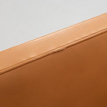 Kaare Klint, a leather upholstered model 4118 sofa, Rud Rasmusseun, Denmark, 1980's.