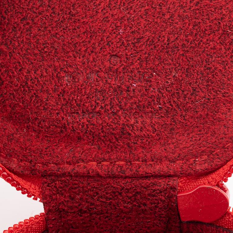 Louis Vuitton, a red epi leather 'Ecrin Bijoux Jewelry case', 2003.