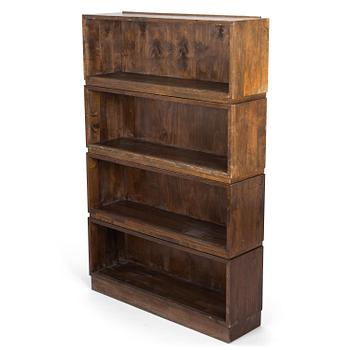 Aino Aalto, kirjahylly / kirjakaappi, 412/4  O.Y. Huonekalu- ja Rakennustyötehdas A.B. 1940-luku.