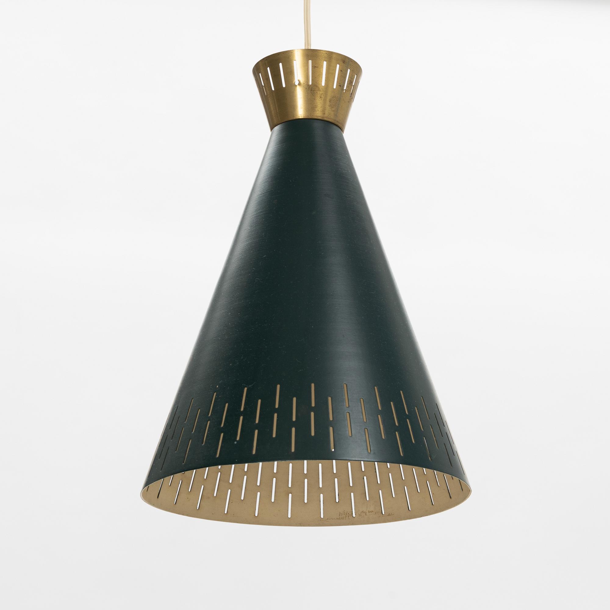 Taklampor, ett par, Swedish Modern, 1950/60-tal.