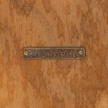 Carl Malmsten, a 'Ovalen' coffee table, Åfors Möbelfabrik, second half of the 20th century.