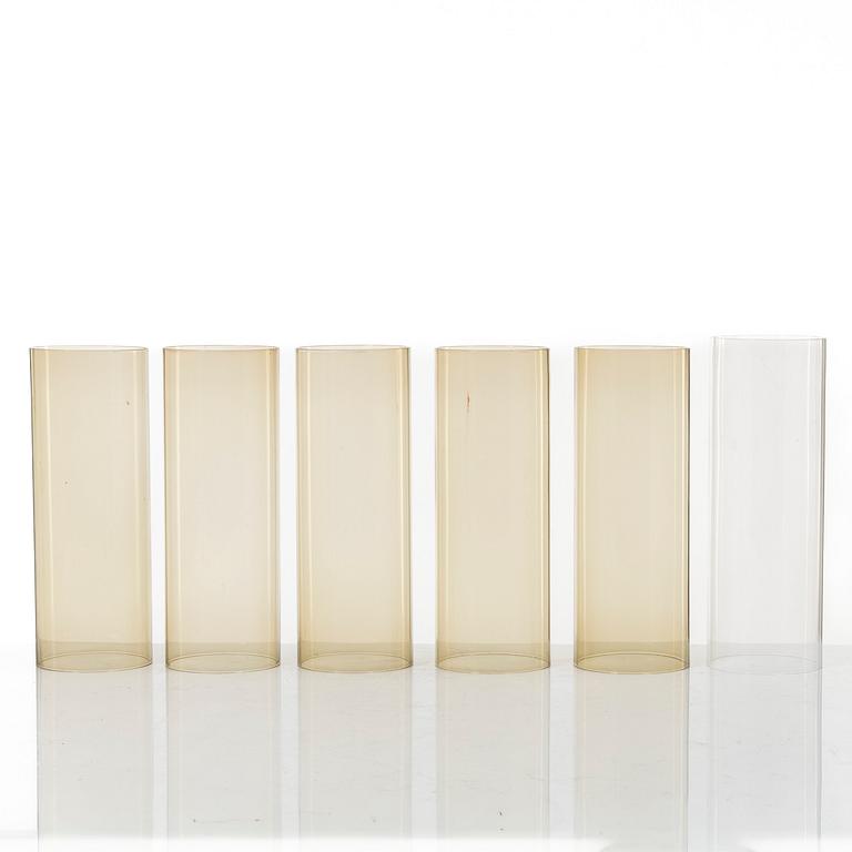 Hans-Agne Jakobsson, vägglampetter, ett par, "Sonata", modell "V169-3", Hans Agne Jakobsson AB, Markaryd, 1960-70-tal.