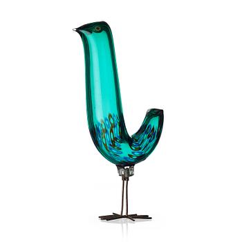 137. Alessandro Pianon, a 'Pulcino' glass bird, Vistosi, Italy 1960's.