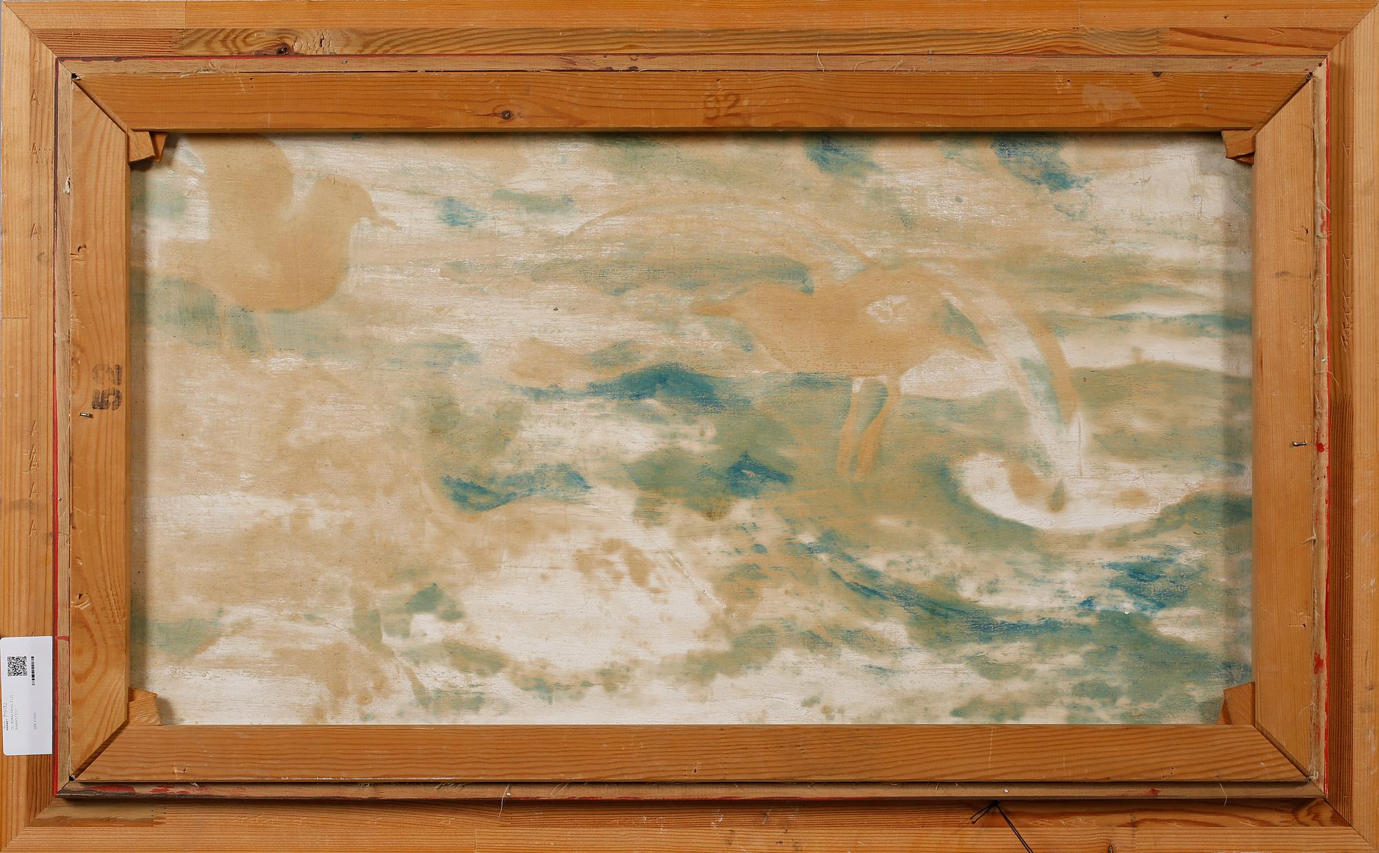 ELIS BARKSTEDT, olja på duk, signerad.